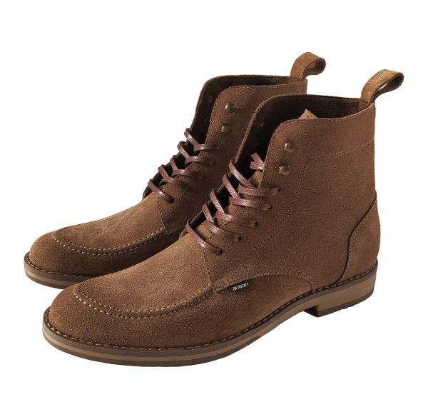 Botas para hombre en carnaza