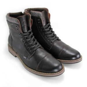 Botas en cuero para hombre